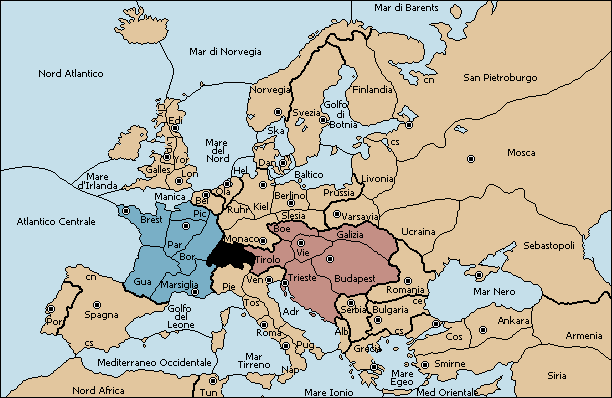 La mappa della variante ClassicFvA